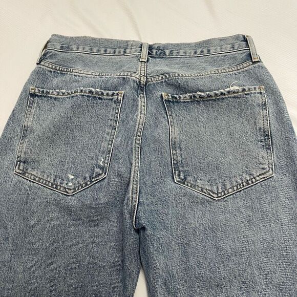 AGOLDE Distressed Riley Denim Jeans Size 29 - Picture 10 of 10